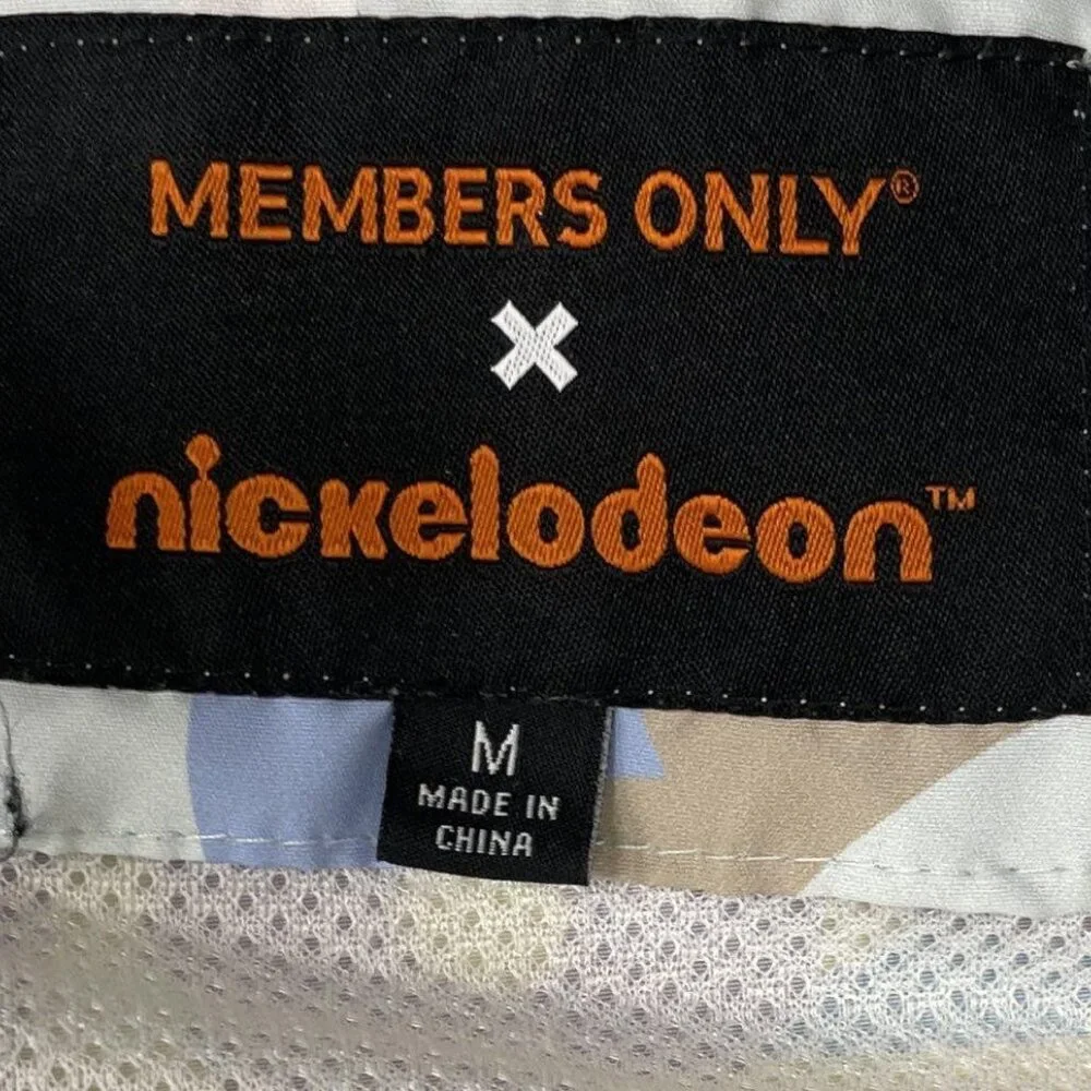 Men's Members Only x Nic Power (Hooded) Windbreaker - Size M - 90's Nostalgia